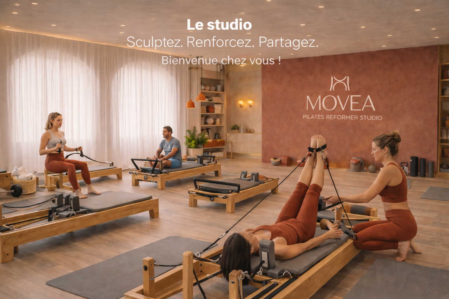 Ambiance du studio MOOVEA